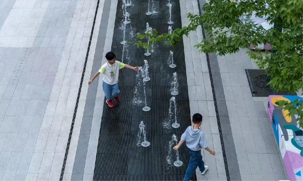 旱喷喷泉